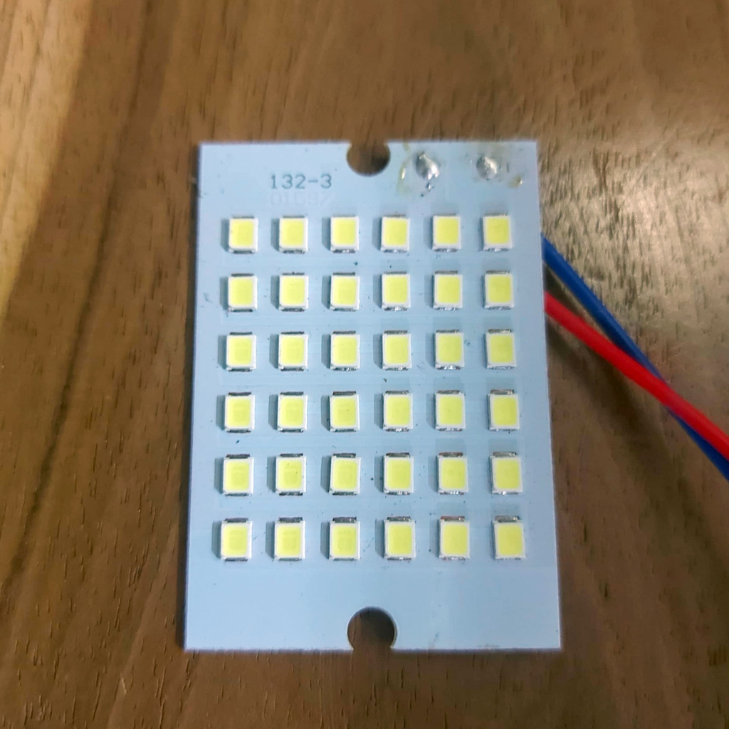 หลอดไฟ LED DIY 3v 3.2v 3.7v สีขาว 6000k โซล่าเซลล์