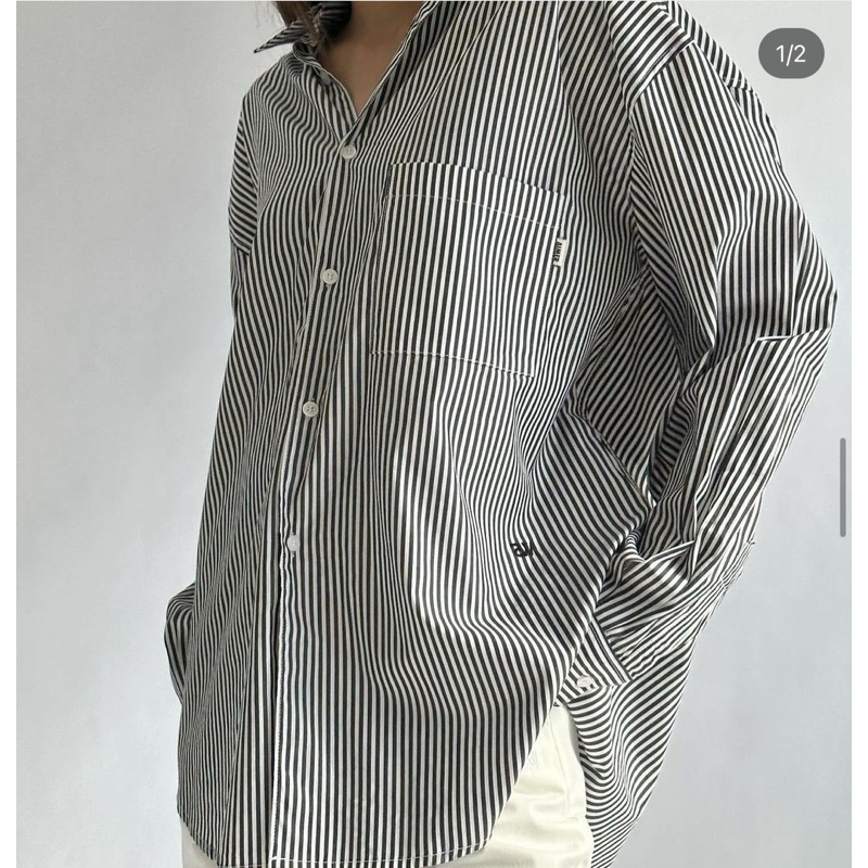 AIMER-เสื้อเชิ้ตโอเวอร์ไซต์