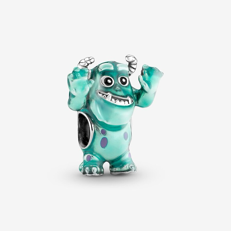 (ของแท้ พร้อมส่ง ) Pandora Disney Pixar Sulley Charm สำหรับกำไลข้อมือแพนโดร่าชาร์มซัลลี่ ของแท้ มือหนึ่งทุกชิ้น