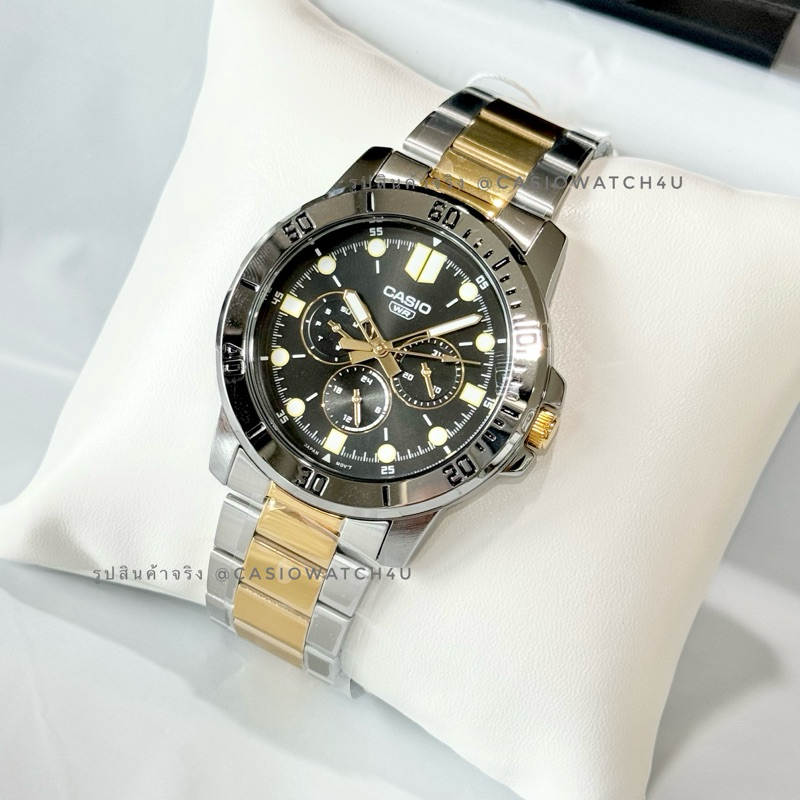 CASIO นาฬิกาผู้ชาย รุ่น MTP-VD300SG-1E / MTP-VD300D / MTP-VD300 ประกันศูนย์เซ็นทรัล cmg