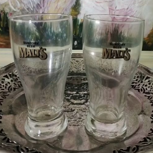 แก้วเบียร์suntoryแบบใส