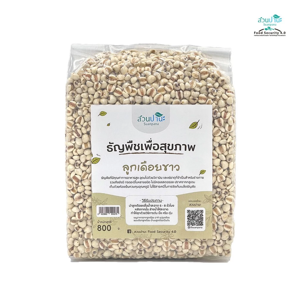 ลูกเดือยขาว 800 กรัม