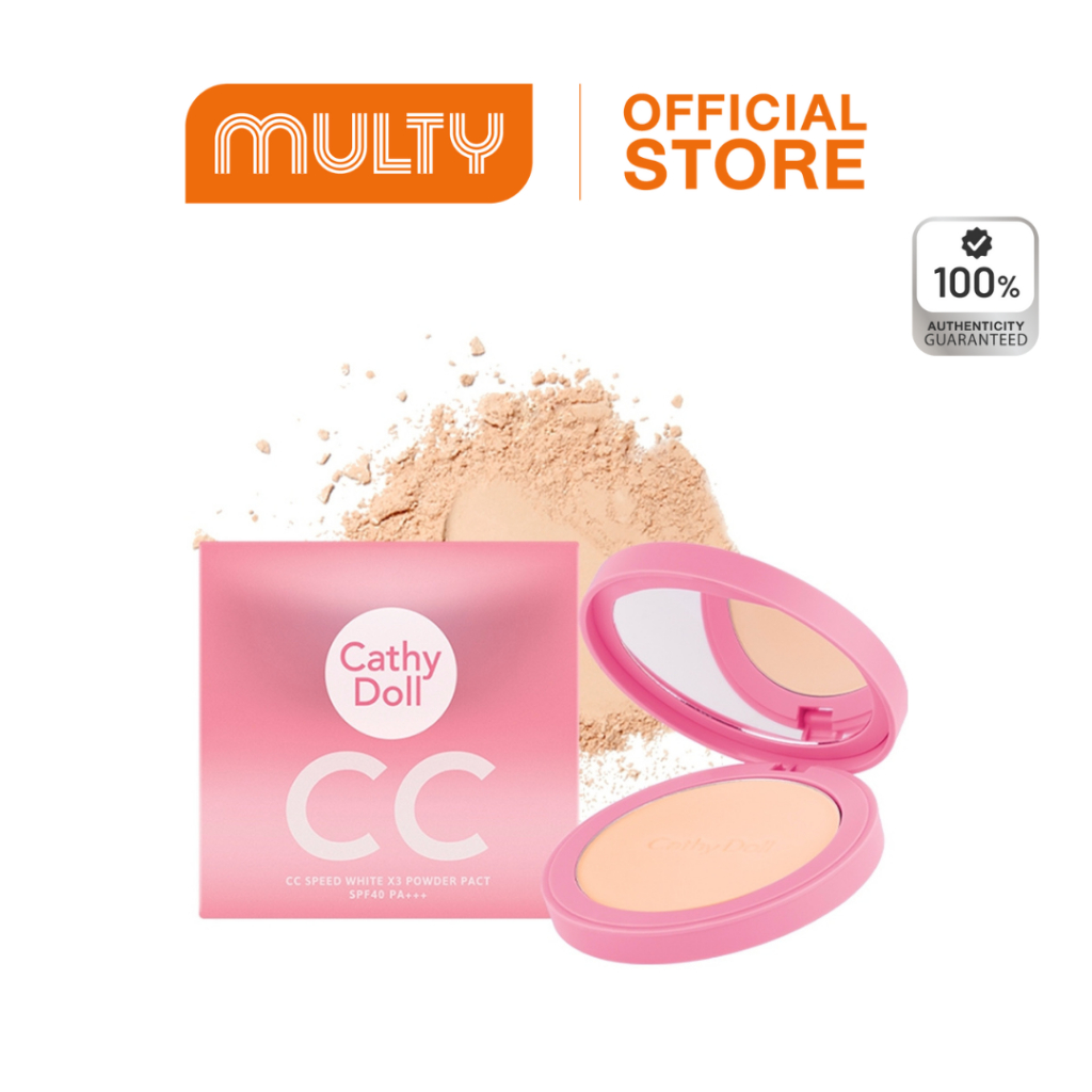 Cathy Doll CC Speed WhiteX3 Powder Pact SPF40PA+++ 12 g.