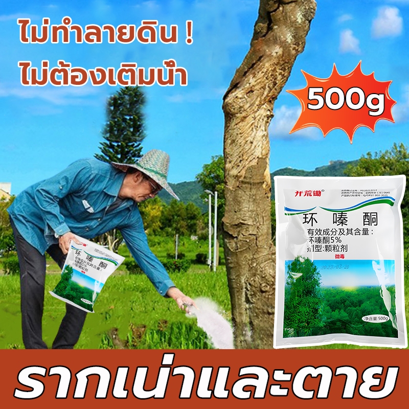 ยาฆ่าตอต้นไม้ ยาฆ่าหญ้ 500g ไม่ทำลายดิน รวดเร็ว ทนนาน ผงกำจัดต้นไม้ ผงกำจัดกอไผ่ ยาฆ่าตอไม้ ยาฆ่าไม้ไผ่ ยาฆ่าต้นไม้ใหญ่