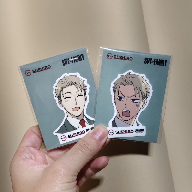 ขายคู่ Sushiro SPYXFAMILY สติกเกอร์
