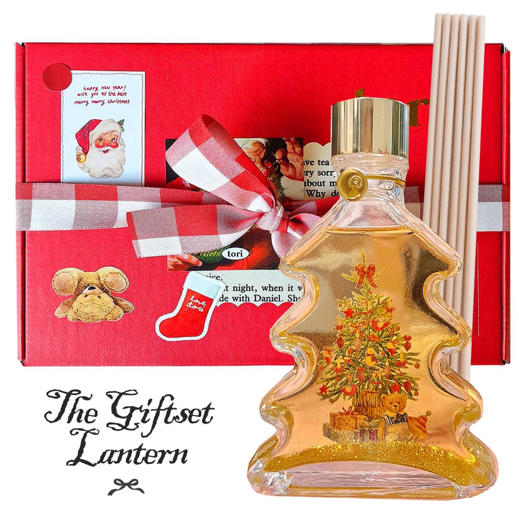 TORIAROMA | [ Giftset ] A Christmas Lantern 220ml. เรียบหรูดูดี ตั้งมุมไหนก็สวย หอมฟุ้งทั่วห้อง น้ำหอมปรับอากาศห้อง