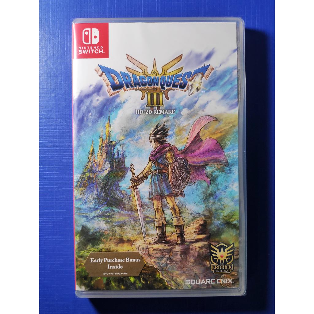 สินค้าใหม่ มือ 1 NSW Dragon Quest III HD-2D Remake - Nintendo Switch  DQ 3