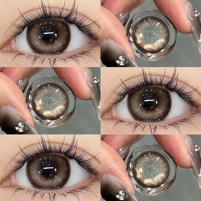 (COD)0.00-3.50คอนแทคเลนส์สี ขนาดเส้นผ่านศูนย์กลาง 14-14.2 mm. คอนแทคเลนส์รายเดือนมินิ 1 คู่ (2 ชิ้น)