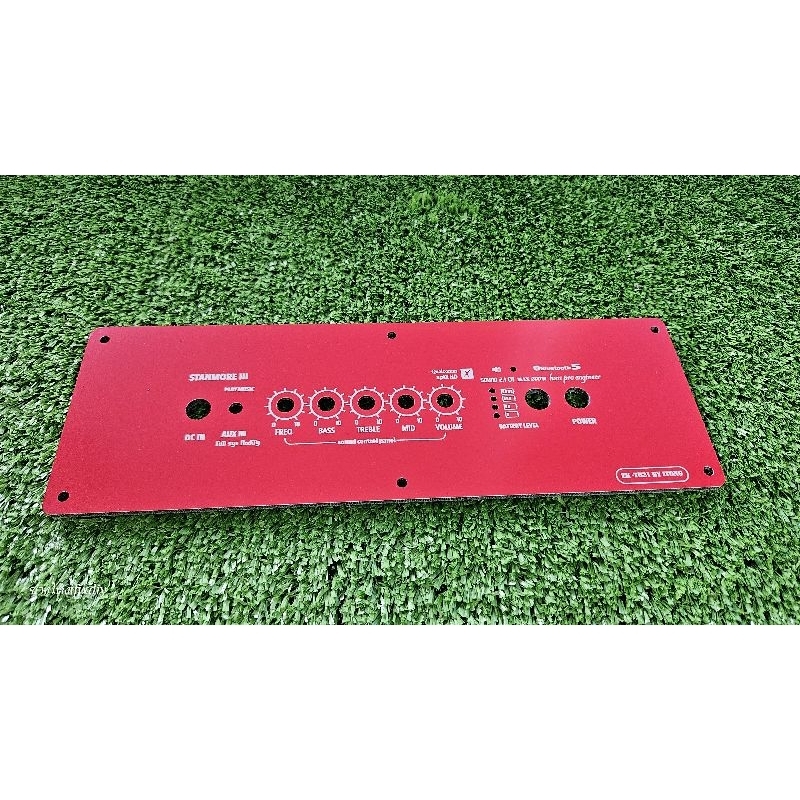 แผ่นเพลท TB21 ST21 อลูมิเนียม คอมโพสิต สีแดง ลำโพงบลูทูธ Diy