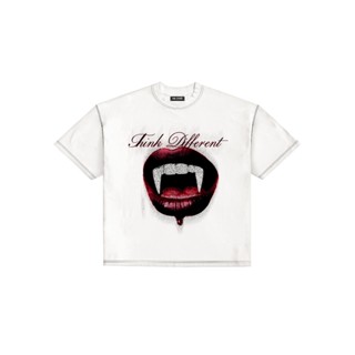 NWL24 nightmare 06 Boxy T-Shirt White เสื้อยืด