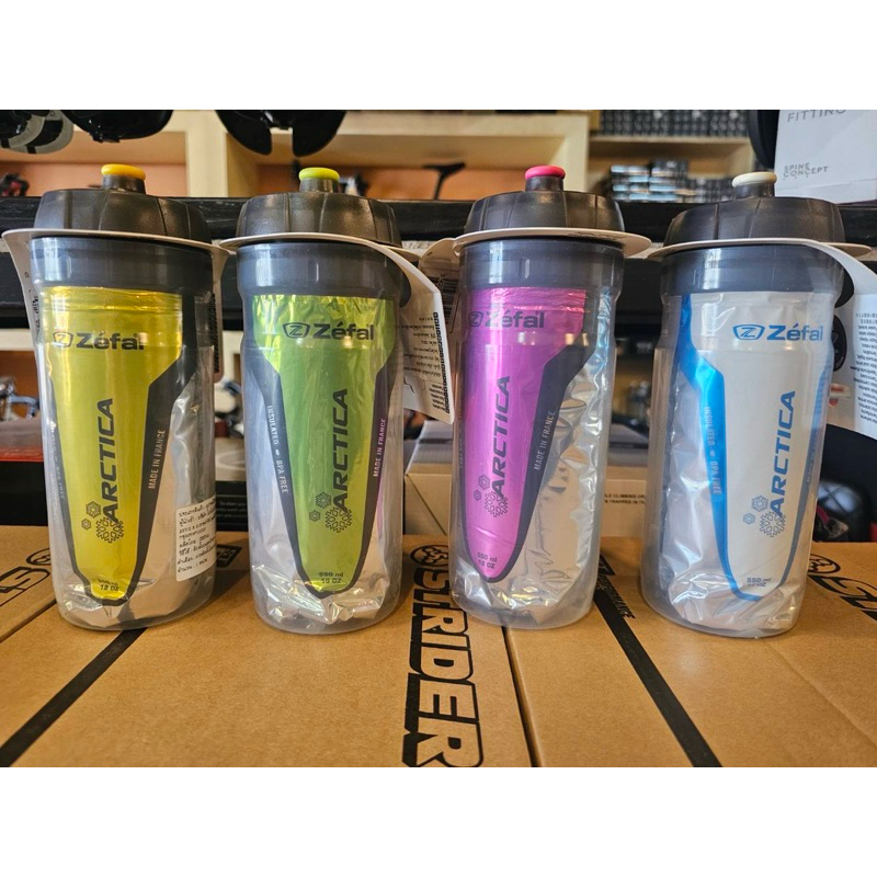 ขวดน้ำ จักรยาน ZEFAL made in france ขวดน้ำเก็บความเย็น BPA ขนาด 550 ml.