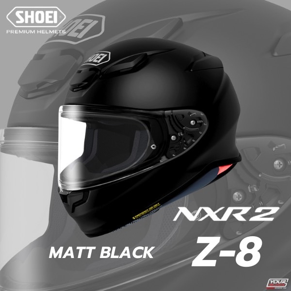 หมวกกันน็อค SHOEI HELMETS รุ่น Z8(NXR2) MT.BLACK