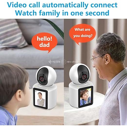 กล้องวงจรปิดไร้สายวิดีโอคอลสองทางหมุนได้ Wifi Smart Camera ชัดแจ๋ว - รูปที่ 2