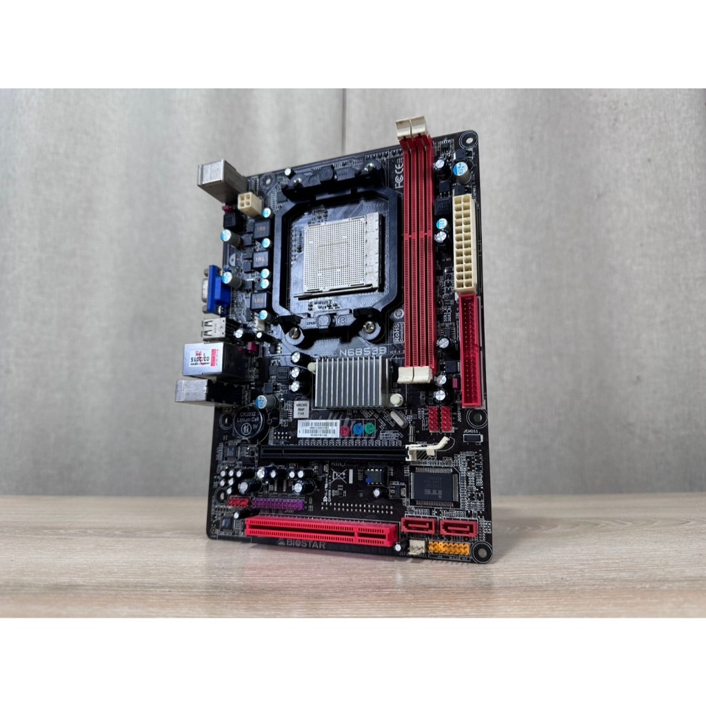 เมนบอร์ด(mainboard) Biostar N68S3B (socket am3) 1 MONTH WARRANTY (รับประกันร้าน 1 เดือน)