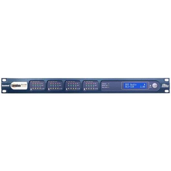 BSS BLU 320 | ตัวขยาย I/O พร้อมลิงก์ BLU และ CobraNet I/O Expander with BLU link and CobraNet