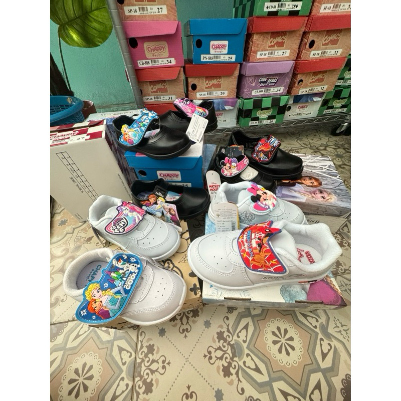 🔥พร้อมส่ง!! [ถูกที่สุด!!] รองเท้านักเรียน พละเด็ก มีบิล รวม ของADDA chappy ถูกที่สุด