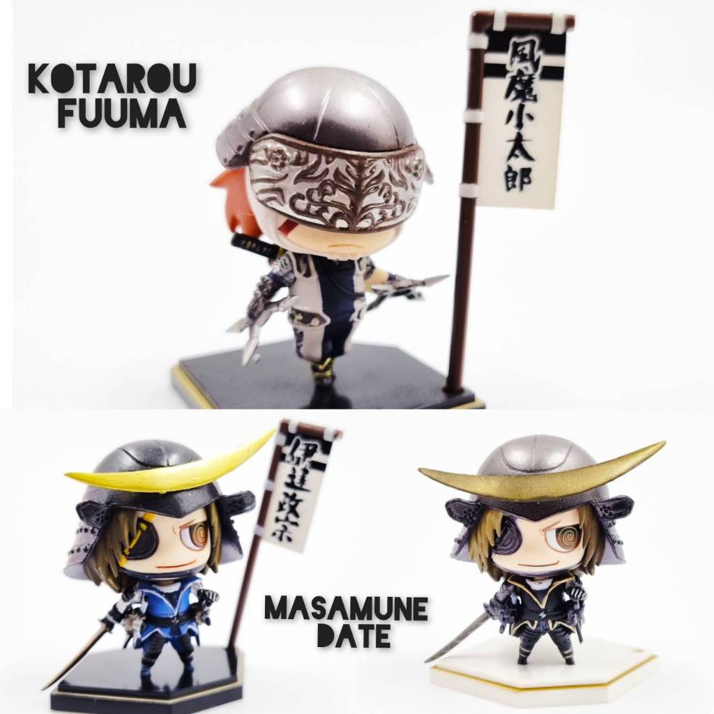 Sengoku Basara สงครามดาบซามูไรเดือด One Coin Grande Figure  ฟิกเกอร์ บาซาระ (ของแท้ มือ 2)