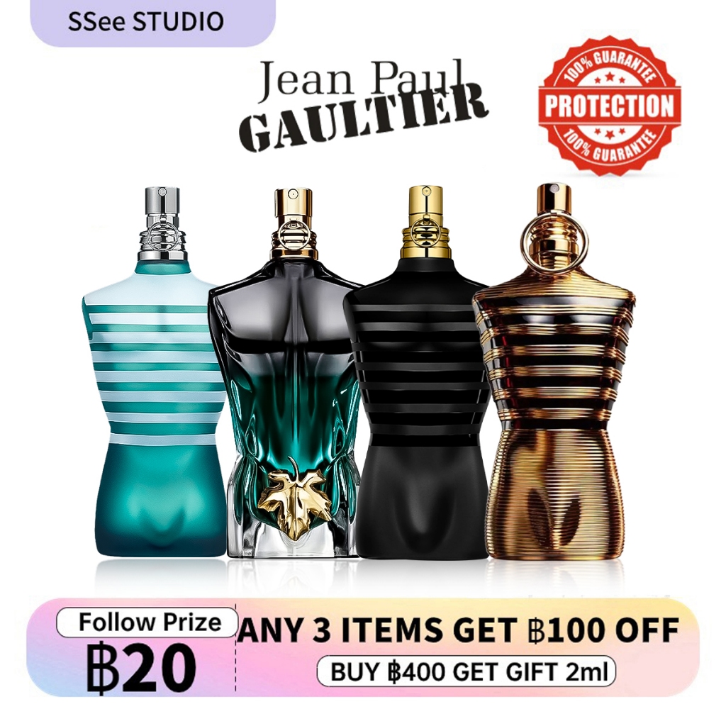 【น้ําหอมแท้ 】 Jean Paul Gaultier Le Beau & Male Le Parfum & Elixir EDP 2ml / 5ml / 10ml