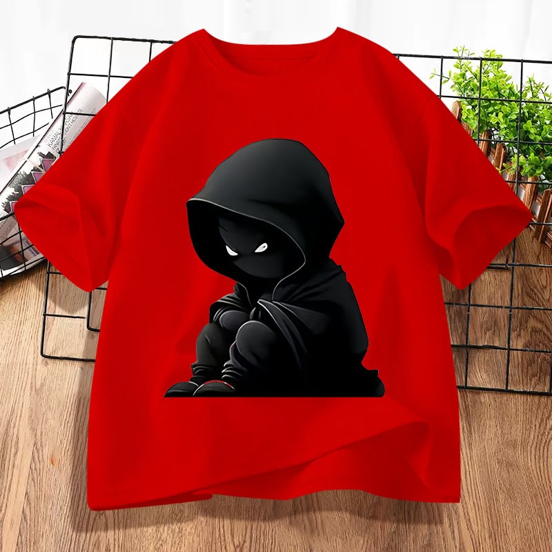 D939 เสื้อยืดแขนสั้น ใส่ได้ทั้งชายและหญิง ลายแฟชั่นสวย