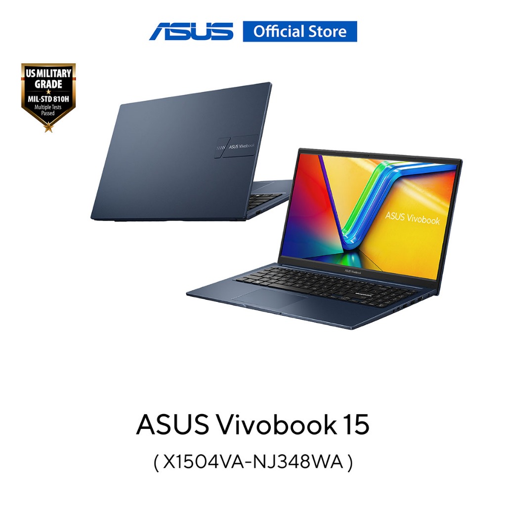 ASUS Vivobook 15 (X1504VA-NJ348WA) 15.6" FHD (1920x1080), i3-1315U 1.2G, 8GB DDR4, 512GB SSD, W11
