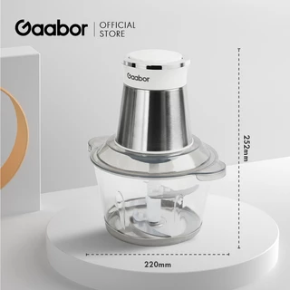 Gaabor 2 ลิตร เครื่องบดอาหาร สับเนื้อ ปั่นพริกกระเทียม 300W Meat Grinder MG20M-WH02A