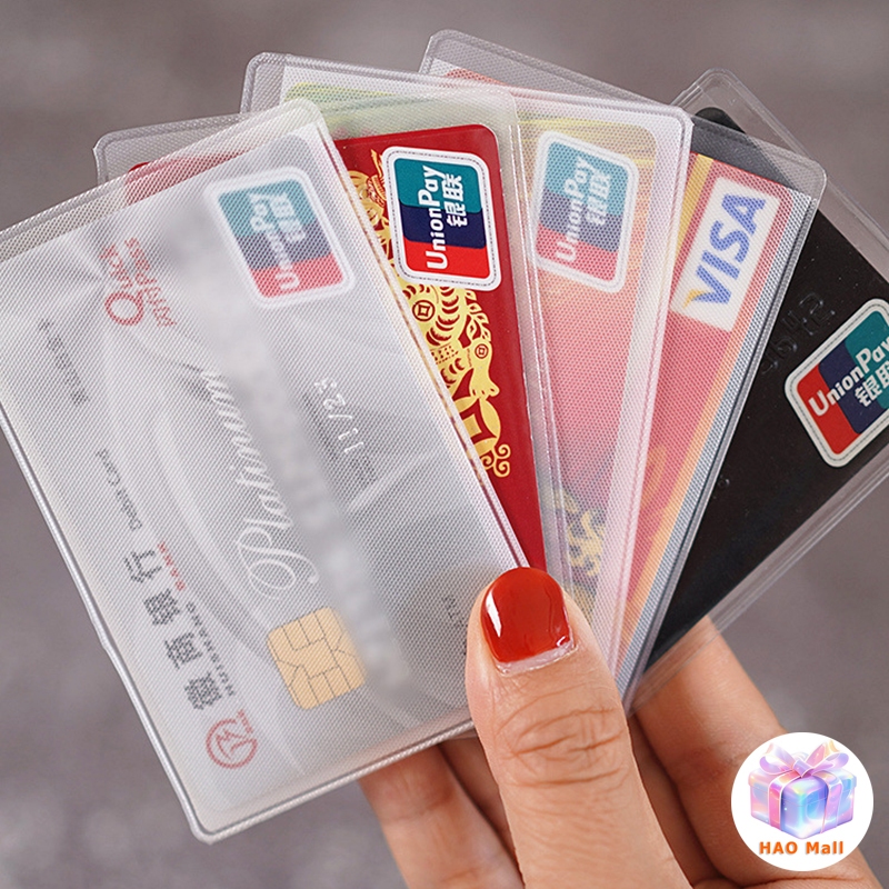 ซองใส่บัตร atm ซองใสใส่บัตร กระเป๋าใส่บัตร ซองใส่บัตรประชาชน บัตรเครดิต ป้องกันรอยขีดข่วน การเสื่อมสภาพของบัตร กันน้ํา ราคา ถูกที่สุด ดีลบีเคเค แกลเลอรีภาพที่ 5