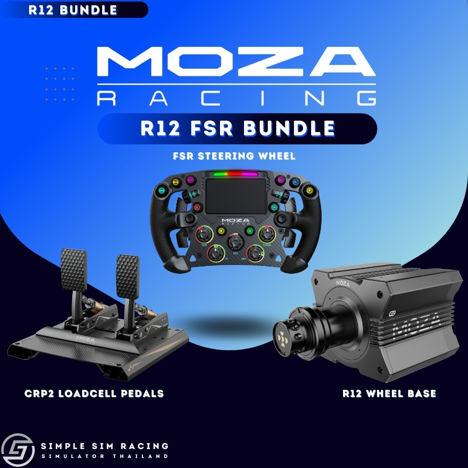 MOZA  R12 FSR BUNDLE