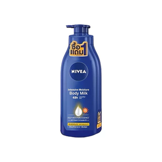 [แพ็คคู่สุดคุ้ม] Nivea นีเวีย อินเทนซีฟ มอยส์เจอร์ บอดี้มิลค์ โลชั่นเนื้อน้ำนม 525-550 มล.
