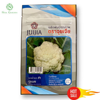 เมล็ดพันธุ์ กะหล่ำดอก ปุยเมฆ หวานกรอบ ดอกใหญ่