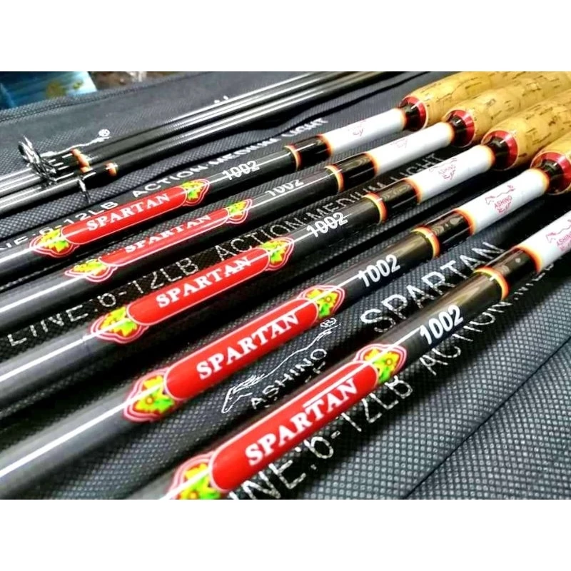 คันสปาตัน คอขาว ASHINO SPARTAN SS คันอาชิโน่ คันเบ็ดตกปลา คันตกปลานิล ปลาสวาย ปลานวลจันทร์ ปลายี่สก