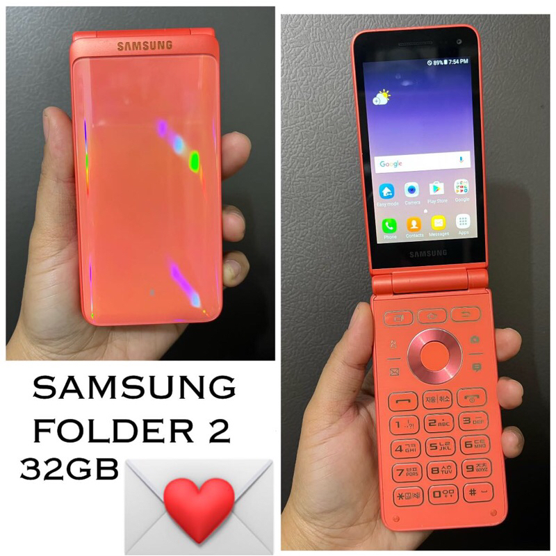 Samsung folder2 สีส้มปี2020รุ่นหายากกก