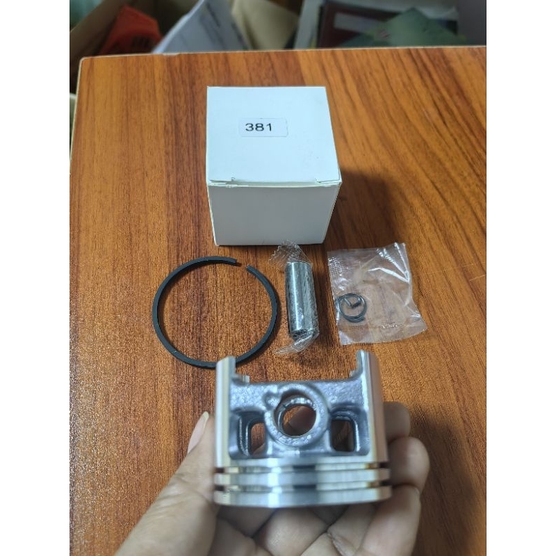 AG57 ชุดลูกสูบ381 ชุดลูกสูบแหวนครบชุด สำหรับเครื่องเลื่อยยนต์ รุ่น MS381 ชุดลูกสูบ 381