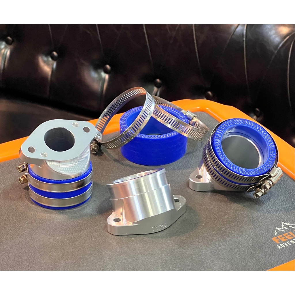 คอหรีดเวฟCNC ขนาดยางคอหรีด 45-50-55mm. สำหรับใส่เรือนลิ้นเร่งCBR250เเละเรือนรุ่นอื่นๆ