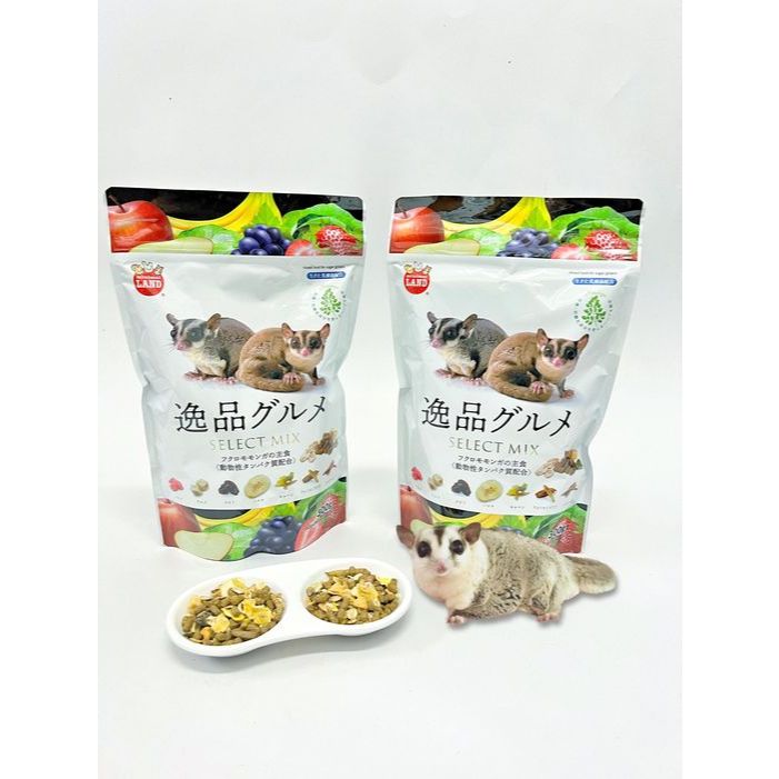 Select Mixอาหารสำเร็จรูปชูการไกลเดอร์(นำเข้าจากญี่ปุ่น)วิตามิน แร่ธาตุสารอาหารที่สมดุลสำหรับชูการ์ ชูการ์ไกลเดอร์ ชูการ์
