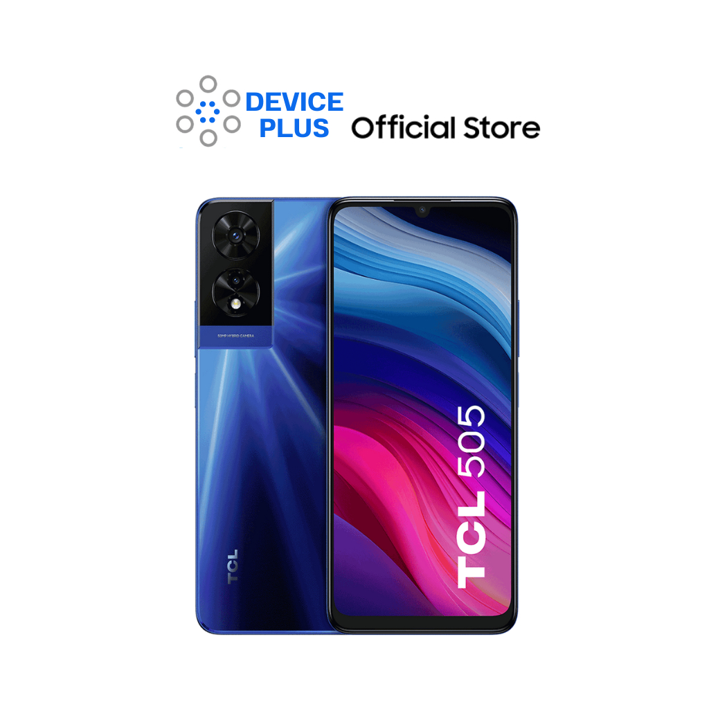 TCL 505 (4/128) รับประกันศูนย์ 12 เดือน [ หน้าจอ6.75นิ้ว แบต 5010 mAh ]