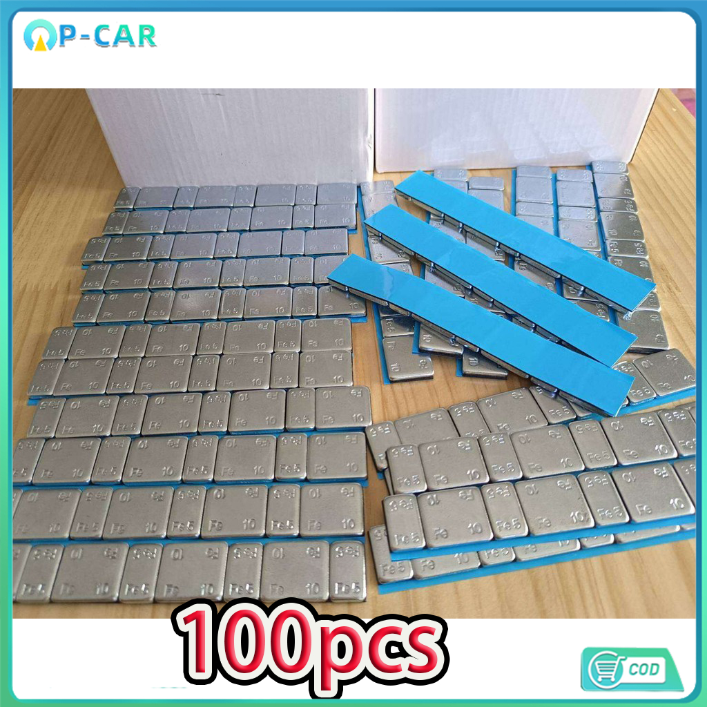 ตะกั่วแปะถ่วงล้อ 5G-10Gทั้งหมด100เส้น ซุปซิงค์ กาว ดำ สีน้ำตาล เปลือกฟ้า รับรองว่าเป็นกาวที่มีคุณภาพ ติดแน่นหนา ไม่หลุด