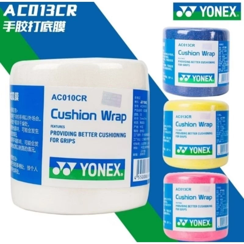 🆕️(พร้อมส่ง) Yonex Cushion Wrap เทปโฟม สำหรับพันด้ามไม้แบดมินตัน สินค้ารับประกันของแท้ 100%