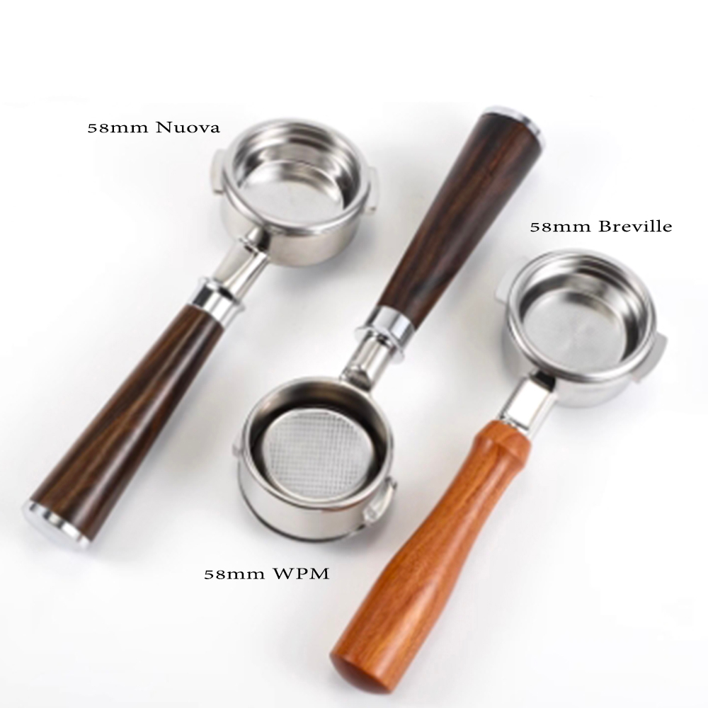 พร้อมส่ง｜ก้านชงกาแฟ Bottomless Portafilter ขนาด 58mm Breville 54mm sus 304