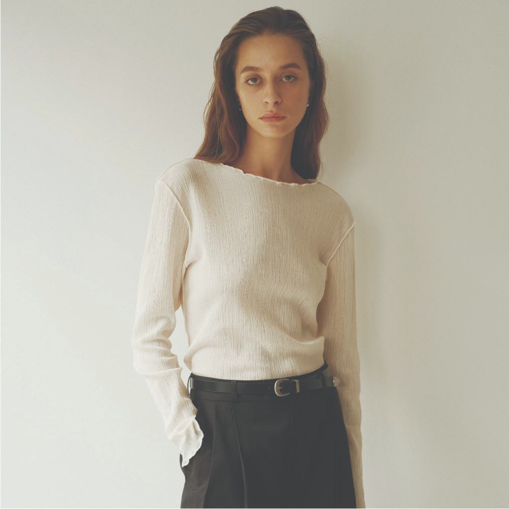 Madmatter - Pleated L/S Tee