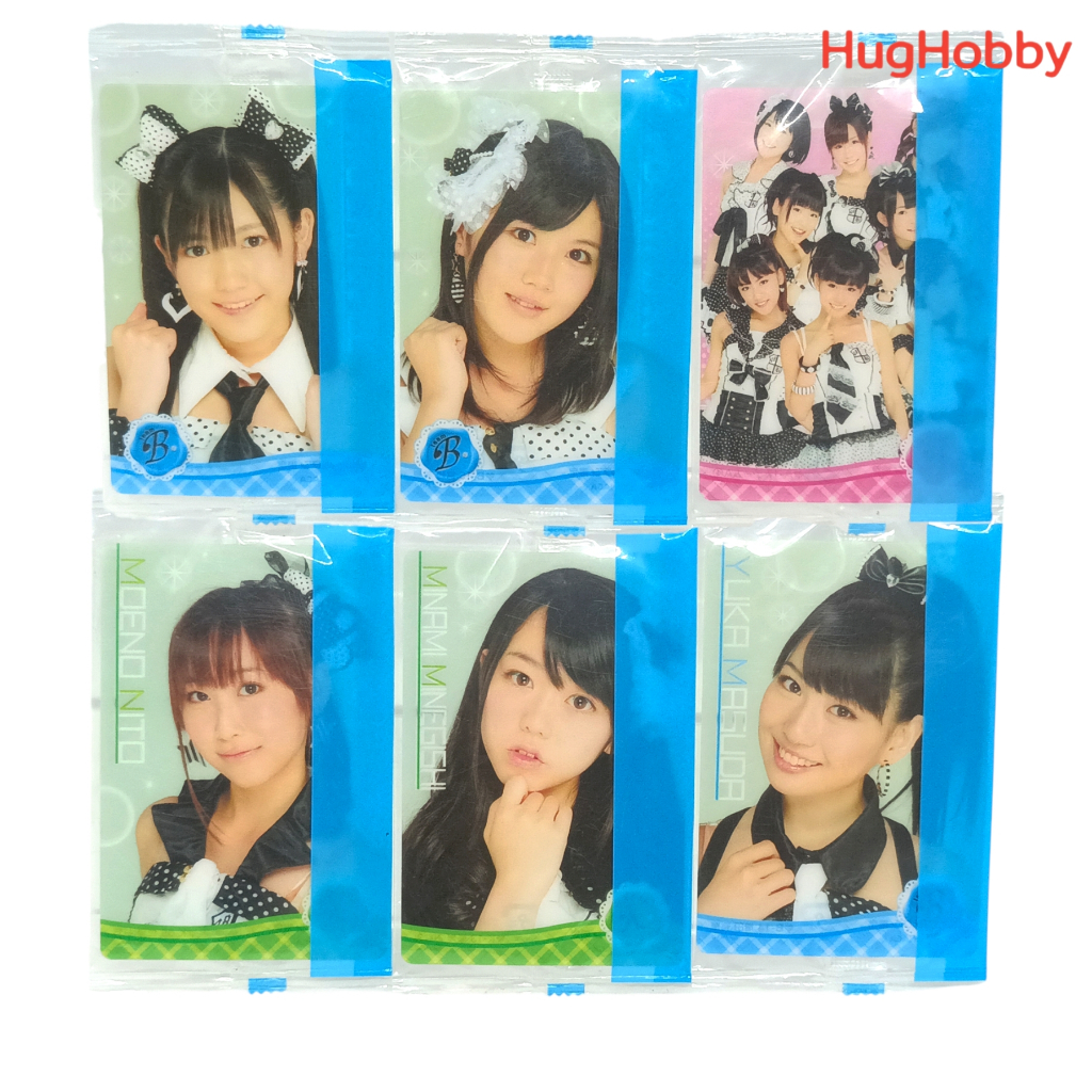 [ขายเหมา 6 ใบ] ของใหม่ ยังไม่แกะ การ์ด Morinaga AKB48 งานแท้จากญี่ปุ่น