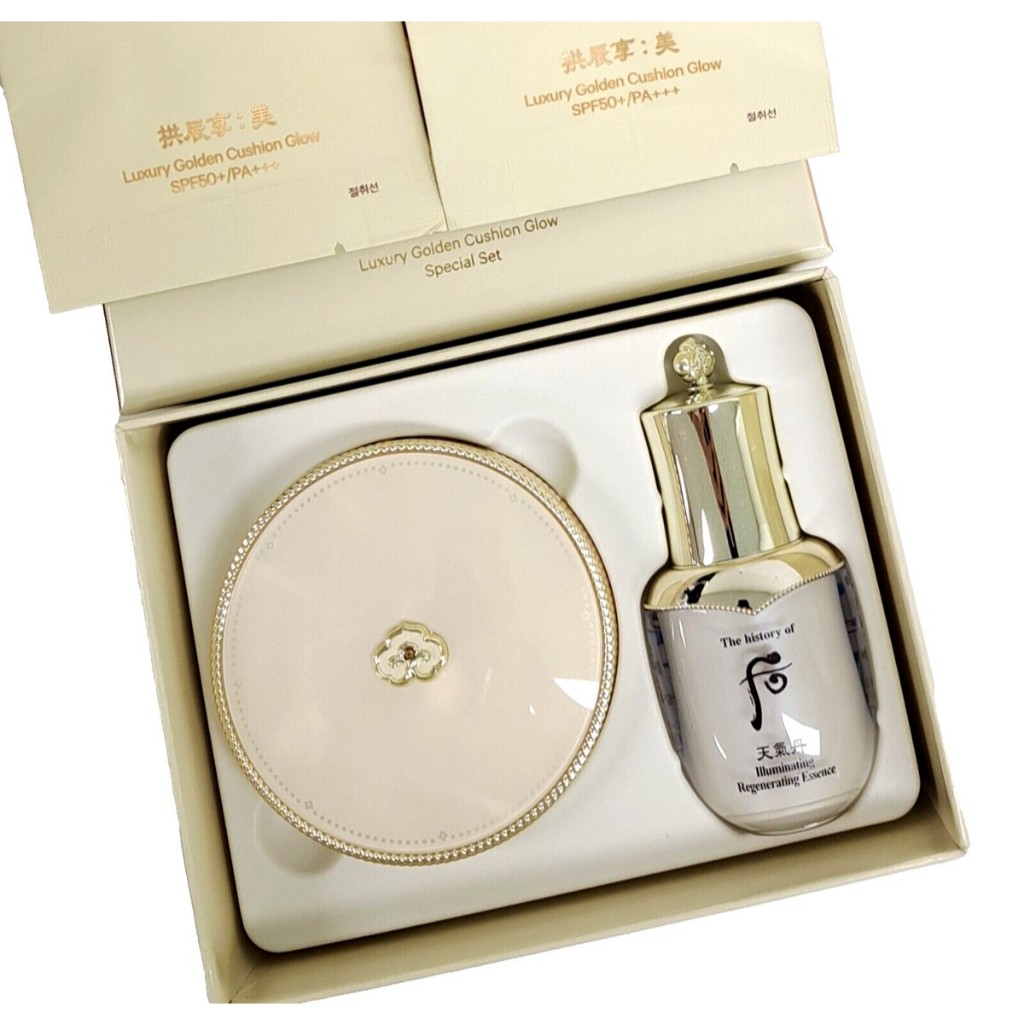 #พร้อมส่ง /Exp.7/8/26 #The History of Whoo - Luxury Golden Cushion Set