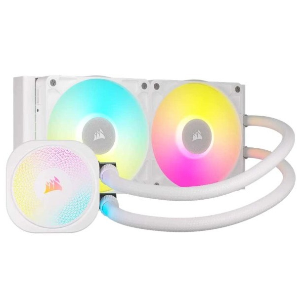 CORSAIR iCUE LINK TITAN 240 RX RGB LIQUID CPU COOLER WHITE