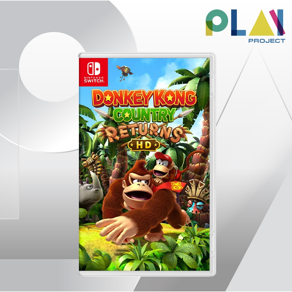 Nintendo Switch : Donkey Kong Country Returns [มือ1] [แผ่นเกมนินเทนโด้ สวิตช์]