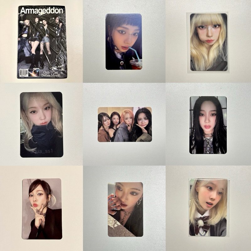 [พร้อมส่ง] อัลบั้ม การ์ด POB aespa Armageddon Supernova
