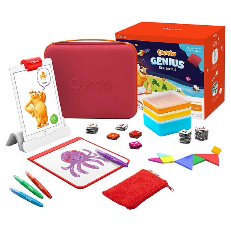 Creative Genius Starter Kit จาก Osmo รุ่นมีกระเป๋าเก็บ(Carrying Case) มือสอง