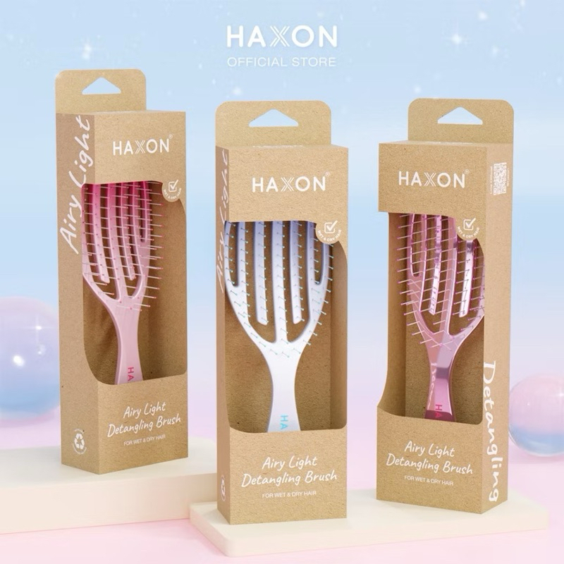 Haxon Airy Light Detangling Brush มือ1