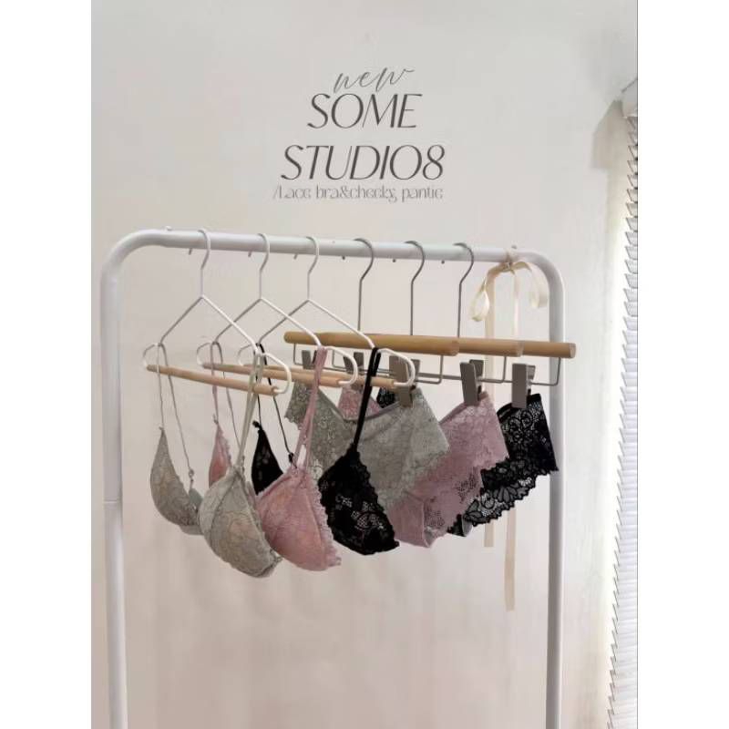 (พร้อมส่ง)(พร้อมส่ง)🧺𝒩𝑒𝓌 ; 𝓁𝒶𝒸𝑒 𝒷𝓇𝒶 & 𝒸𝒽𝑒𝑒𝓀𝓎 𝓅𝒶𝓃𝓉𝒾𝑒 𝓈𝑒𝓉✨✨