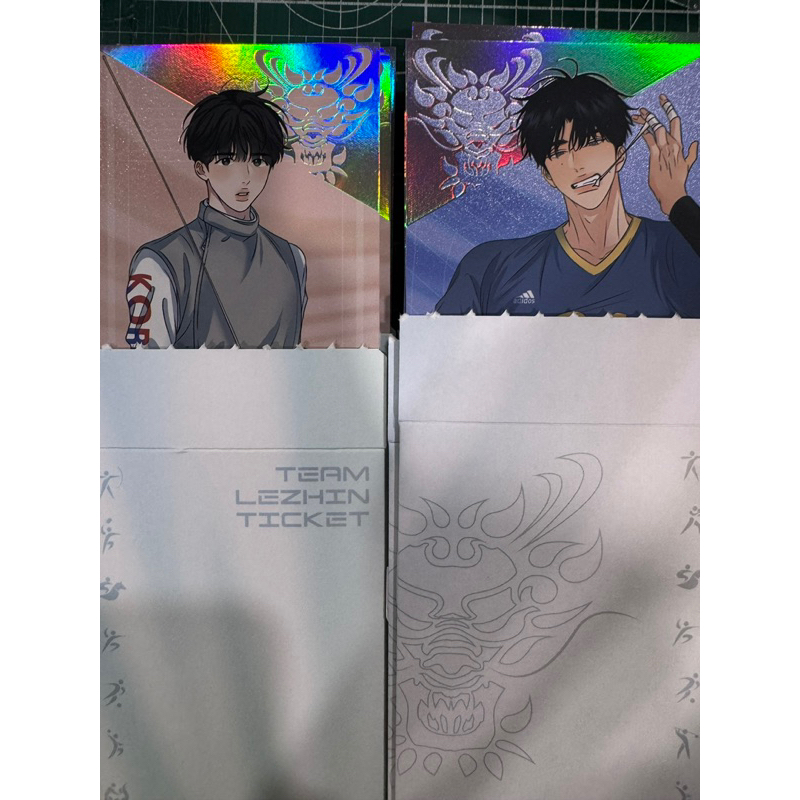 พร้อมส่ง - Jmeeshop x Lezhin - Team Lezhin - การ์ดยาวสะสม พระเอก นายเอก 2024