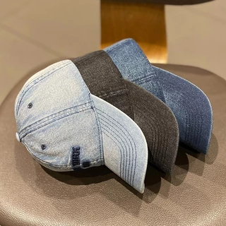 หมวกแก็ป 🧢 Newyork08 ผ้ายีนส์ 3สี