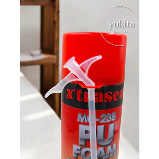 PU Foam รุ่นพรีเมียม ขยายตัว35เท่า พียูโฟม ซ่อมหลังคา พื้น ผนัง ขอบวงกบ อุดรอยรั่ว สเปรย์โฟม